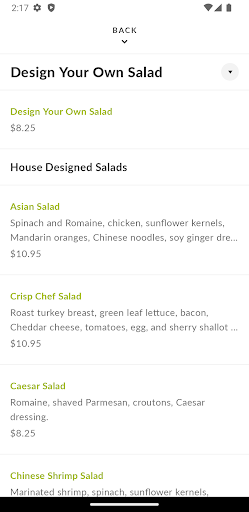 Crisp Foods Screen 3