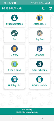 BBPS PARENT APP Screen 3