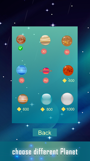 Wall Break Liner - Planet game