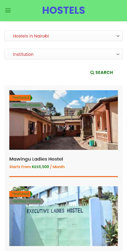 Android application Real Estate screenshort