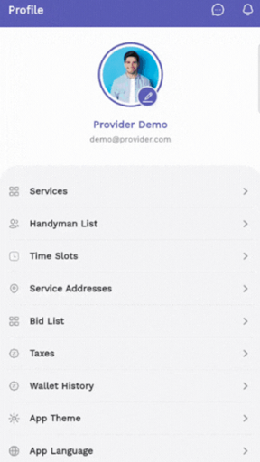 Android application Aajeevika Service screenshort
