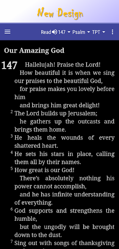Android application Holy Bible TPT screenshort