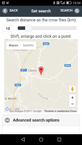 AriApp - Camping/Camper Areas Screen 3