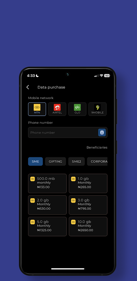 #3. Sauki Data (Android) Ved: KIZIANI