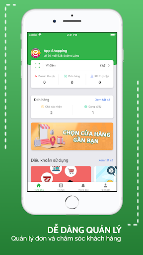 iCheck App Admin Screen 2