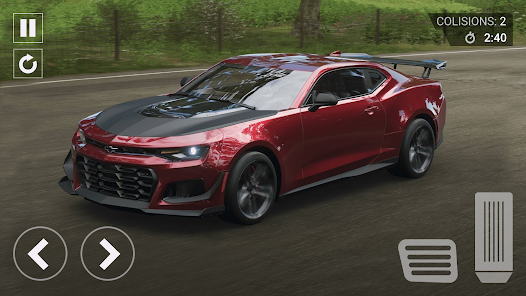 Camaro Car Chevrolet Driving 2.0 APK + Мод (Unlimited money) за Android