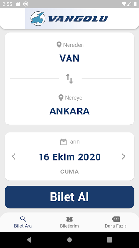 Android application Vangölü Turizm screenshort