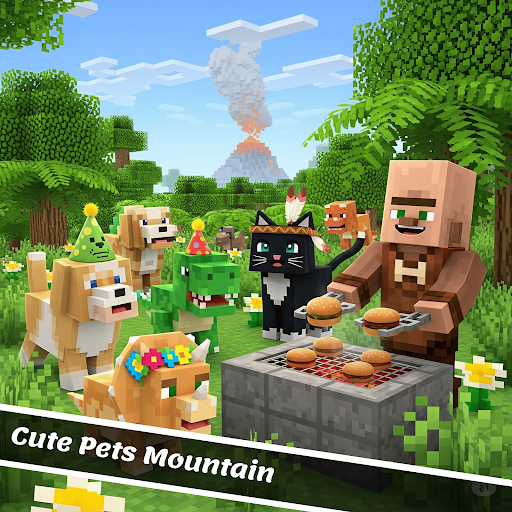 Cute Pets Party Addon for MCPE