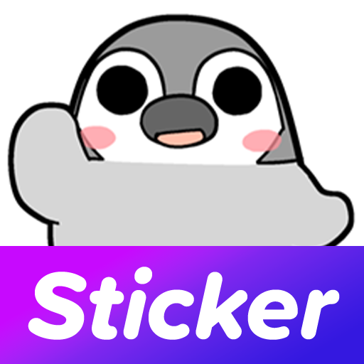 Emoji Stickers Pesoguin logo