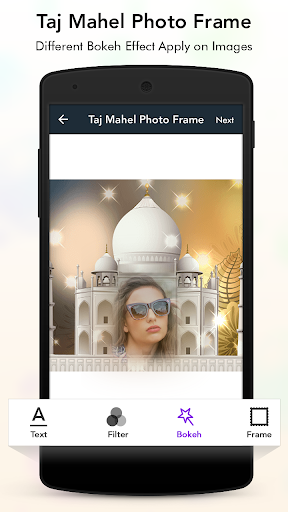 Taj Mahal Photo Frame Screen 3