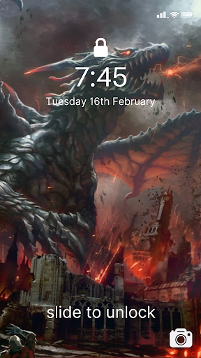 Android application Epic Dragons Wallpaper 4K screenshort