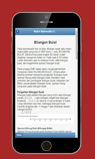 Materi Matematika SMP