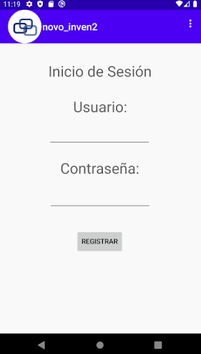 Android application novoinven screenshort