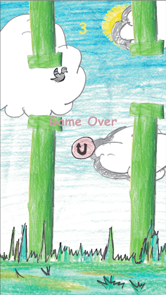 Flappy Pigeon - Screenshot 2