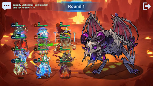 Android application Heroes vs Monsters screenshort