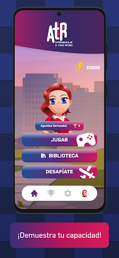 Android application ATR - Aprendizaje a Todo Ritmo screenshort