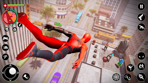 Android application Spider Fight: Super Hero Game screenshort
