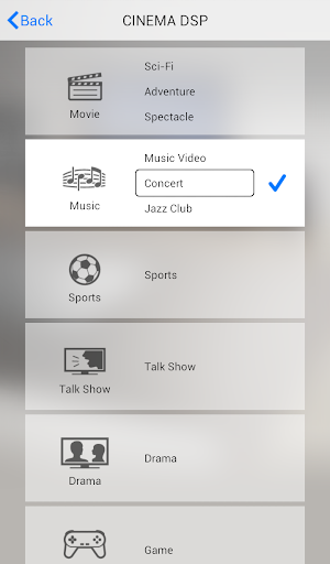 Screenshot of HOME THEATER CONTROLLER