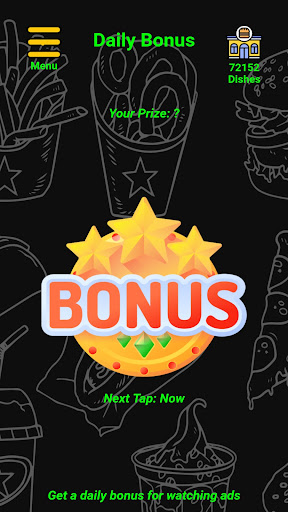 American Food Idle Clicker Screen 2