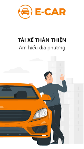 Android application E-CAR Driver: Gọi xe ô tô điện screenshort