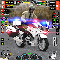 警察ジープ駐車ゲーム3Dのおすすめ画像1