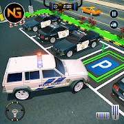 Police Car Parking Game : Free Arcade Racing Games