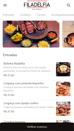 Android application Filadélfia Shop & Brasa screenshort