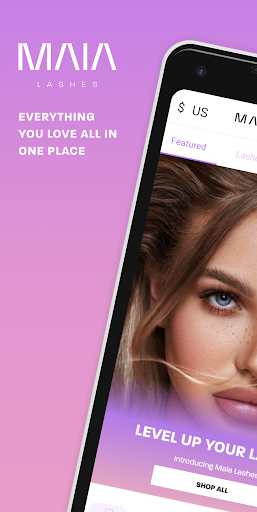 Android application Maia Lashes screenshort