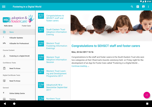 Fostering in a Digital World