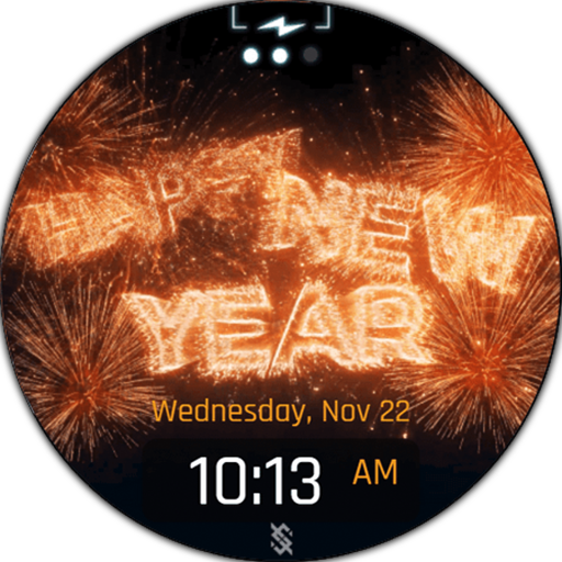BFF28- Animation New Year 2024 logo