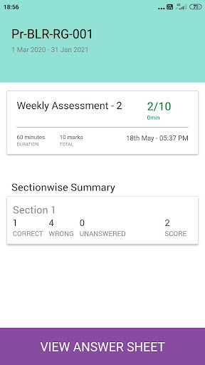 Android application Sixerclass - Student App screenshort
