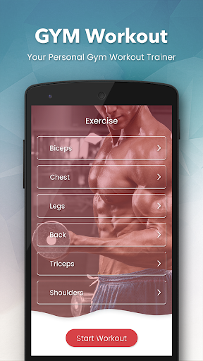 Android application Gym Coach - Workouts & Fitness screenshort