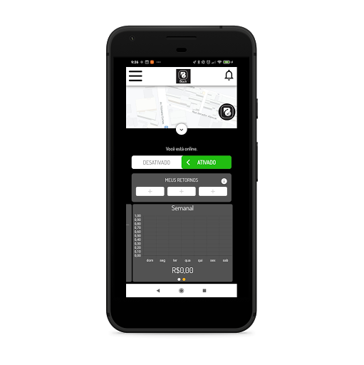 Black Mobilidade Motorista Screen 3