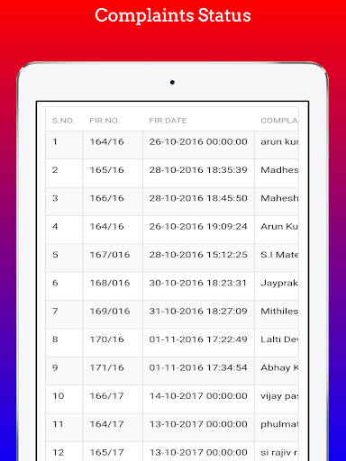Bihar Police Complaint Status