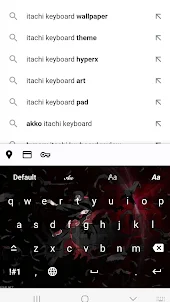 Itachi keyboard theme