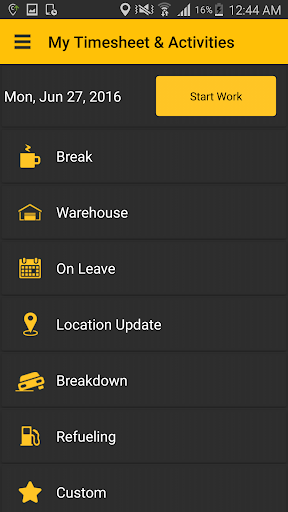 FieldMaster Technician Screen 2