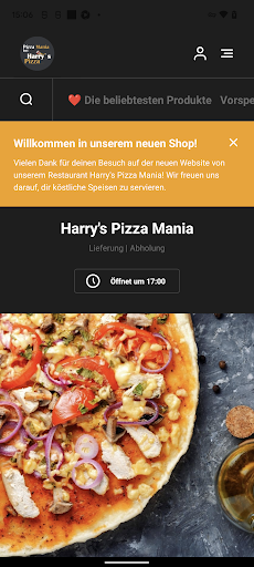 Android application Harry's Pizza Mania screenshort