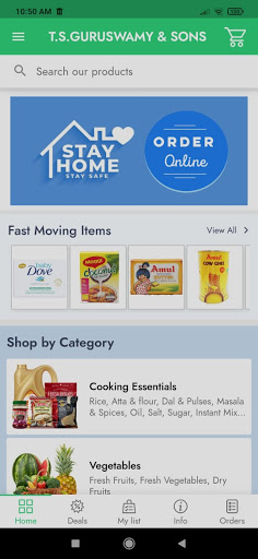 Android application T.S.Guruswamy & Son's screenshort