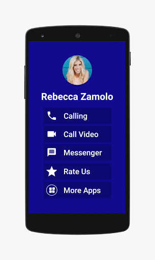 Rebecca Zamolo Fake Call Video 1