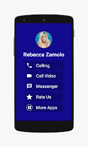 Rebecca Zamolo Fake Call Video