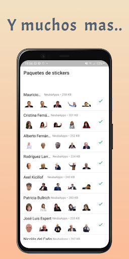 Stickers Políticos Argentinos