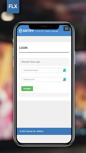 Android application Flexcast Player screenshort
