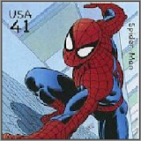 Superheroes on Stamps icon