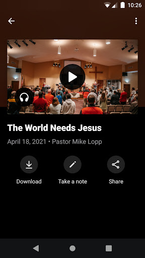 Trinity Baptist - Reedsburg Screen 3