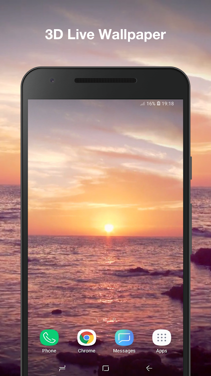 Beach Sunrise Live Wallpaper - 2.1 - (Android)