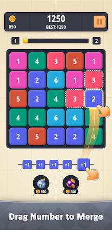 Game screenshot Infinity Number Merge : 2048 mod apk