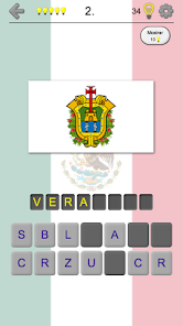 Captura 7 Los Estados Mexicanos - Quiz android