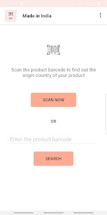 Made In India: Barcode QR Scan Screenshot