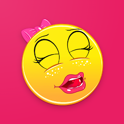 「Adult Emoji Sexy Dirty Sticker」圖示圖片