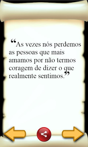 Amor e Declarações Mensagens?